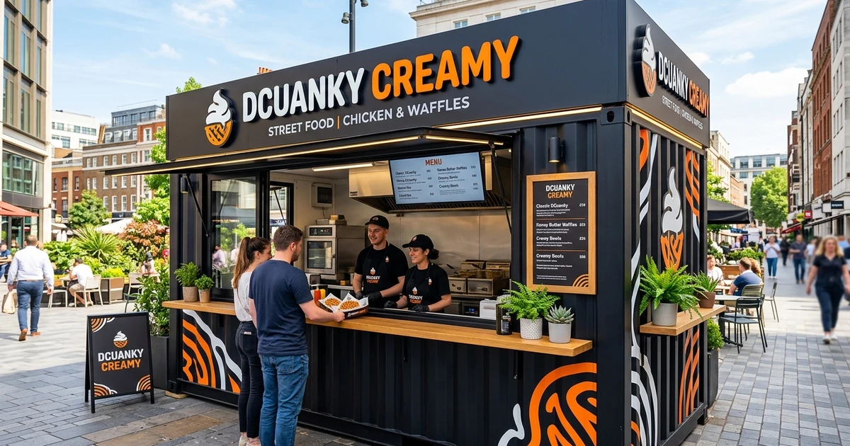 Kemitraan Booth Makanan Kekinian Siap Pakai