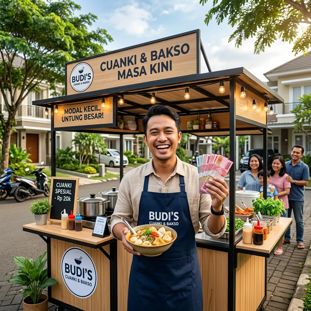 Peluang Usaha Kuliner Modal di Bawah 5 Juta: Mengapa D'Cuanky Creamy Jadi Pilihan No. 1?