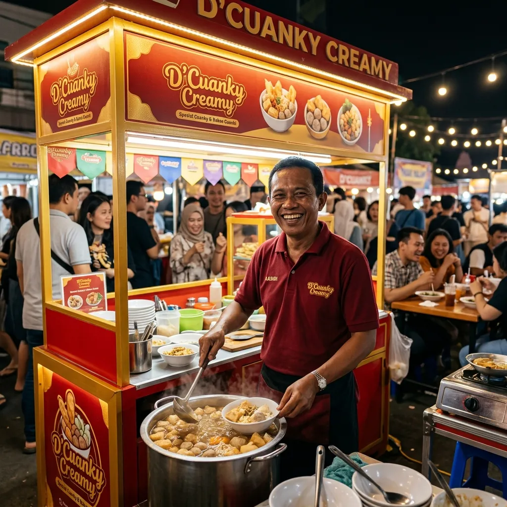 Kisah Sukses: Testimoni Mitra D'Cuanky Creamy yang Berhasil Jual 100 Porsi per Hari